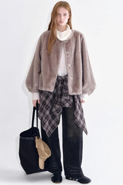 Winter Eco-Fur Jacket