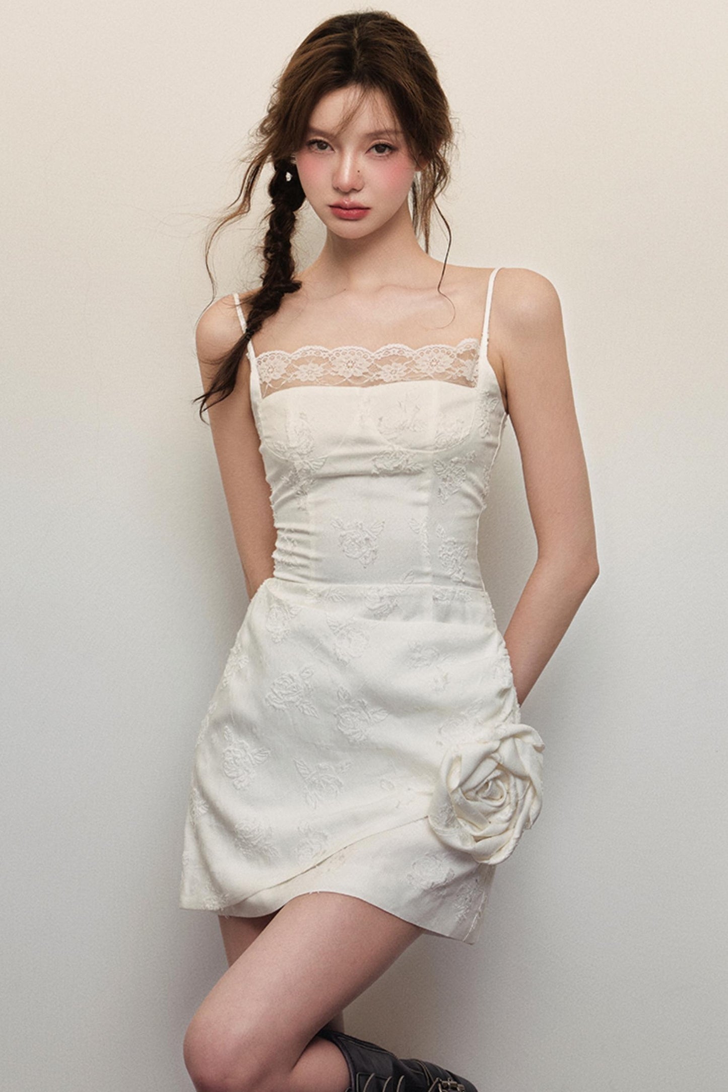 White Rose Dress