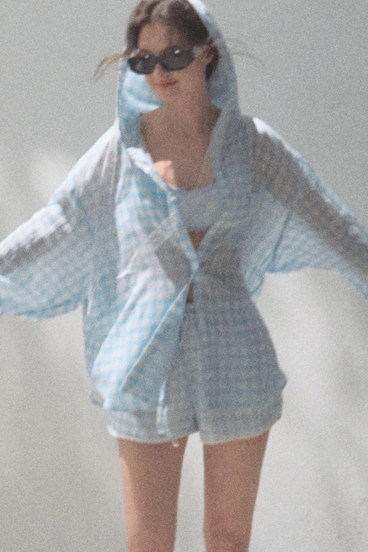 Stretch Chambray Camisole Set