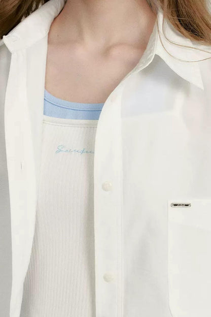Deconstructed Two-Way Shirt