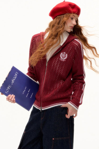 Buttoned Sweater Cardigan Shirt