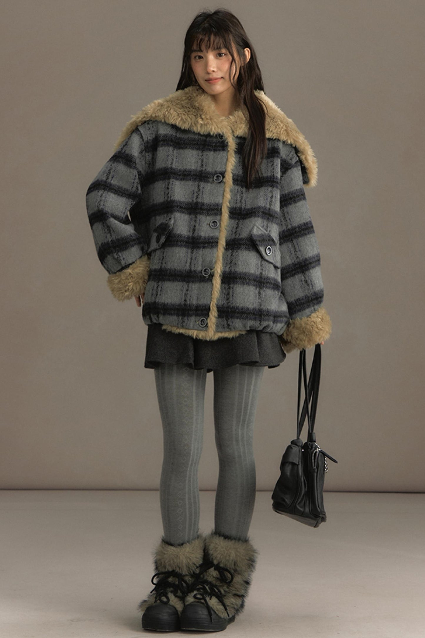 Sea Painter Navy Plaid Jacket