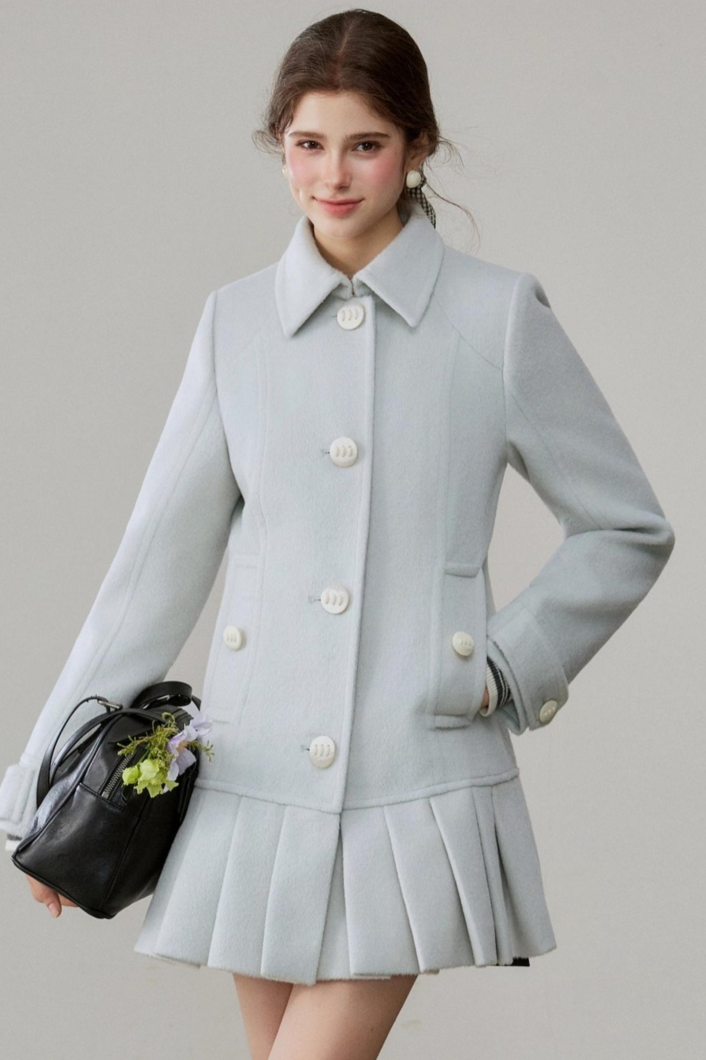 Winter Lapel Woolen Coat