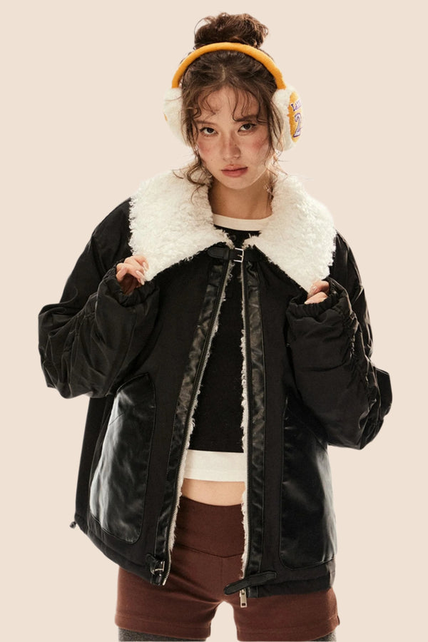 Vintage Lambswool Patchwork Jacket