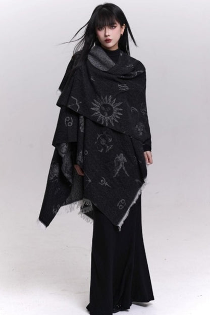 Ghost Girl Christmas Shawl