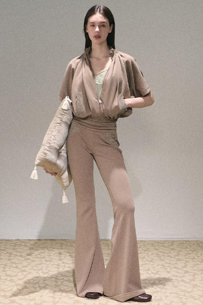 Lace Modal Trouser Set-Up