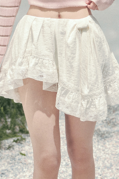 Ripples of Moonlight Lace Skirt