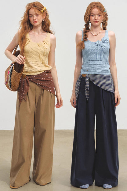 Three-Dimensional Knitted Vest