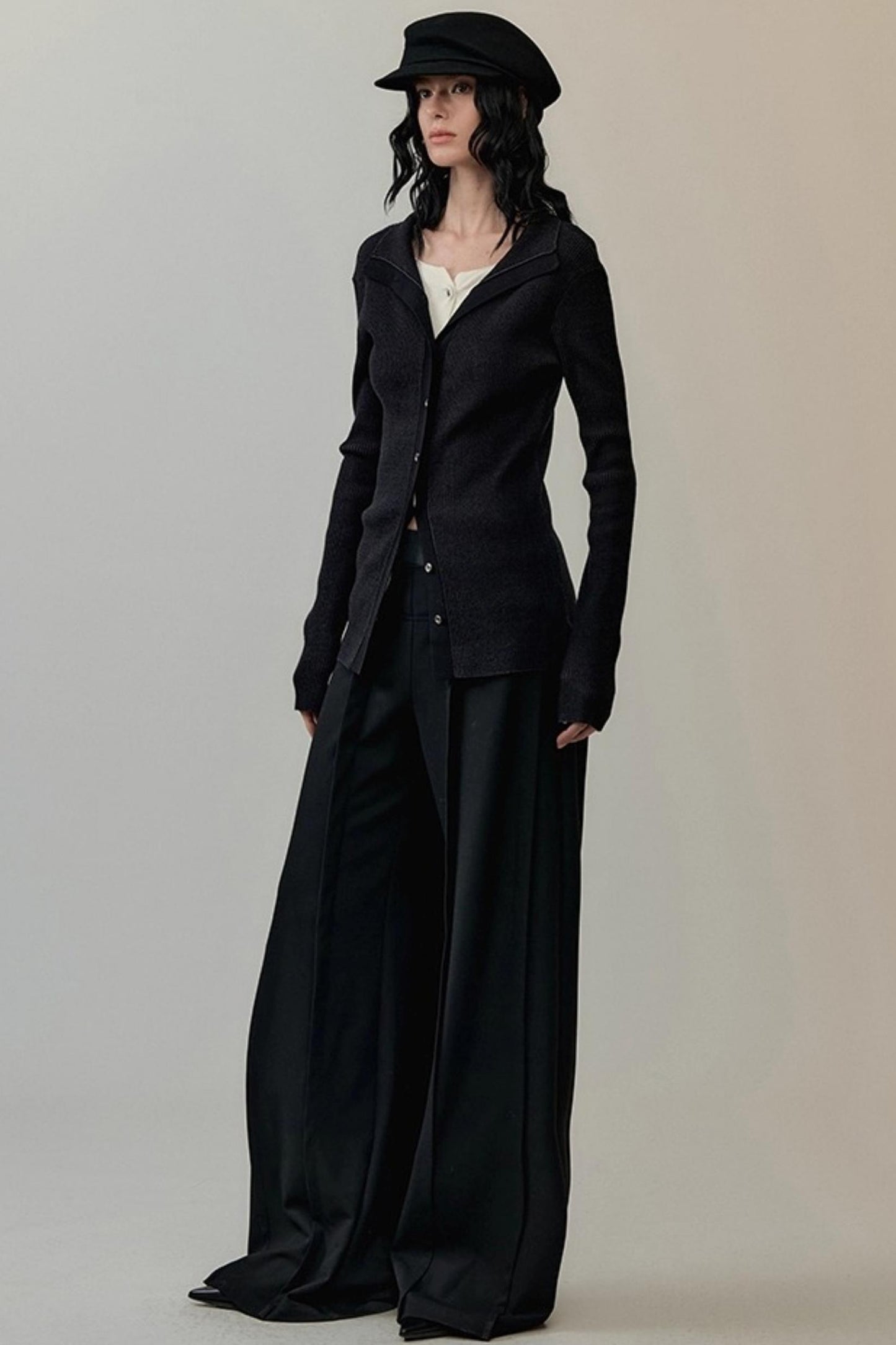 Soft Wool Newsboy Hat