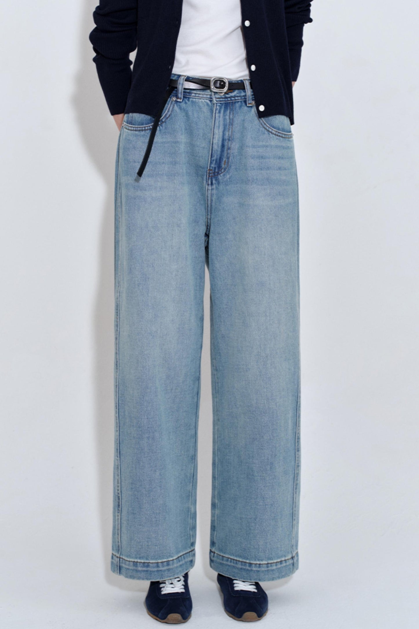 Cat Whisker Cropped Jeans