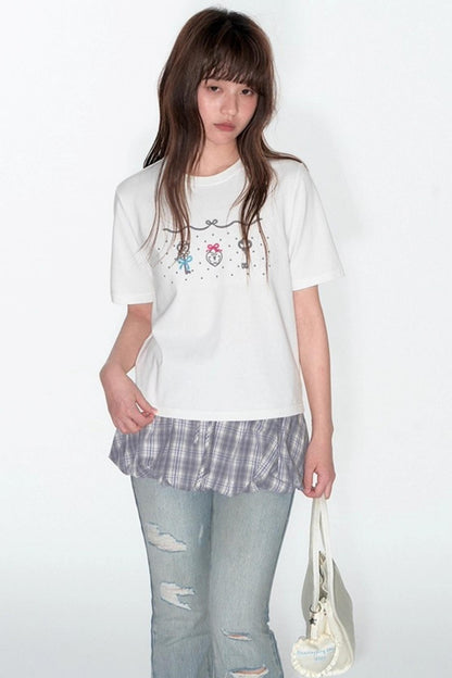 Summer Shoulder Fit Top