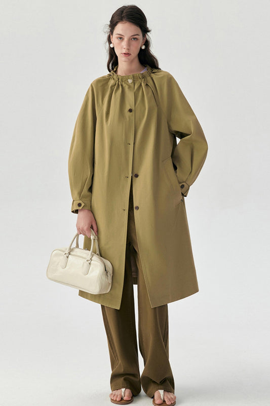 Exclusive Niche A-Line Trench Coat