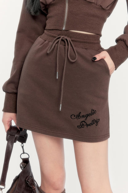 Sweet American Girl Two-Piece Skirt Set