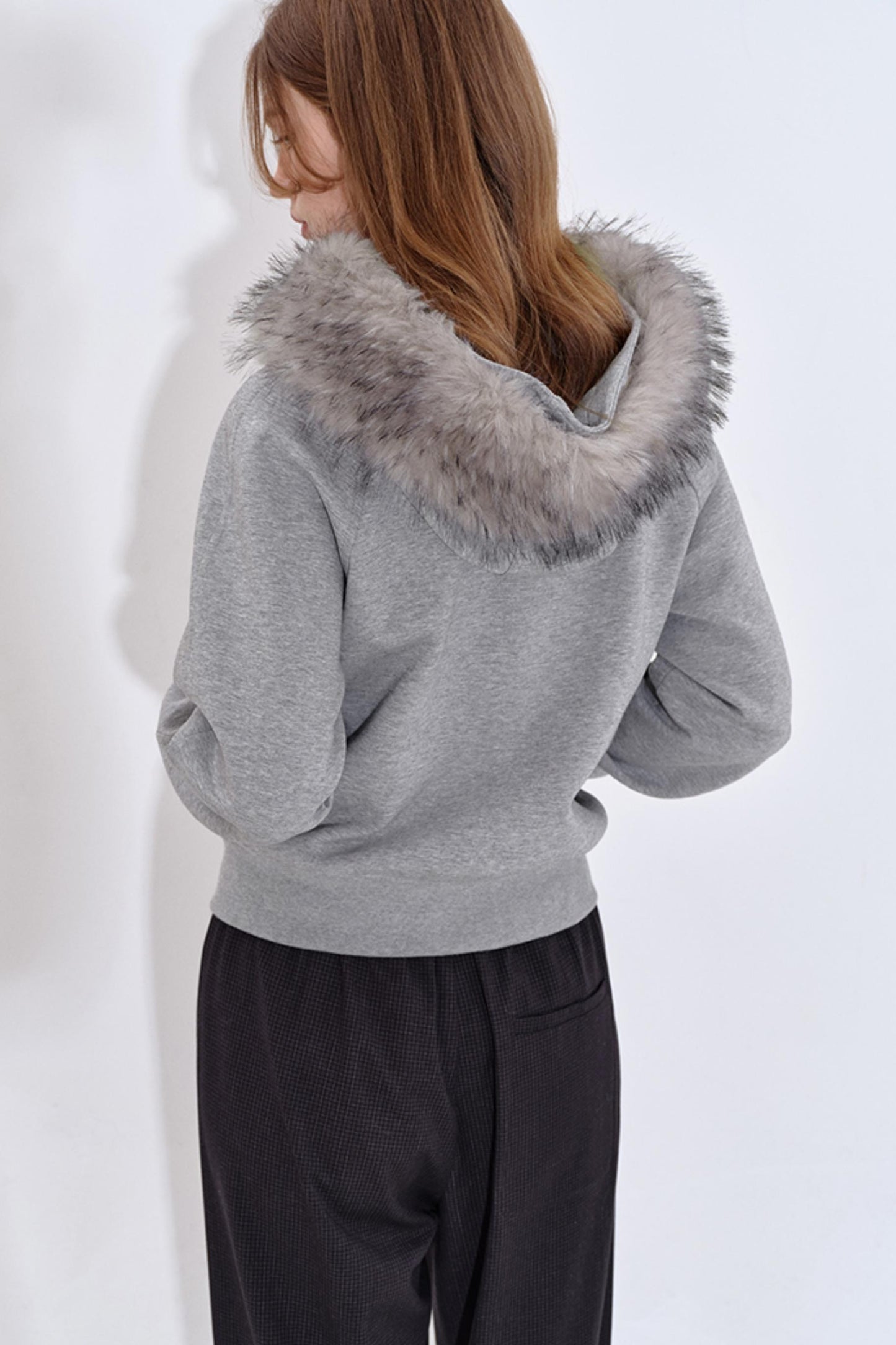 Windproof Fleece-Lined Hooded Jacket