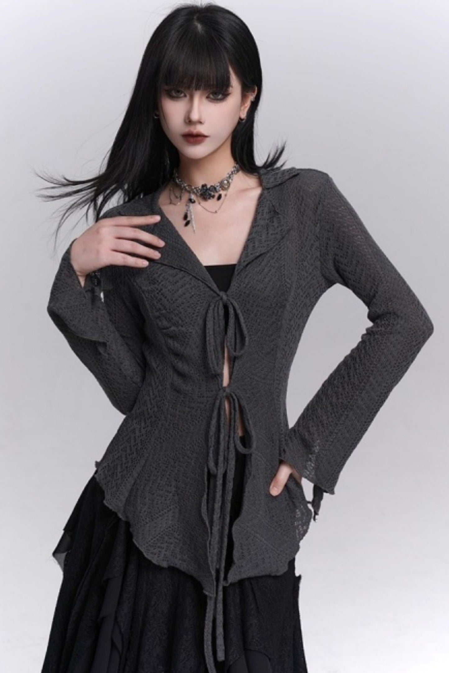 Ghost Girl Knitted Cardigan