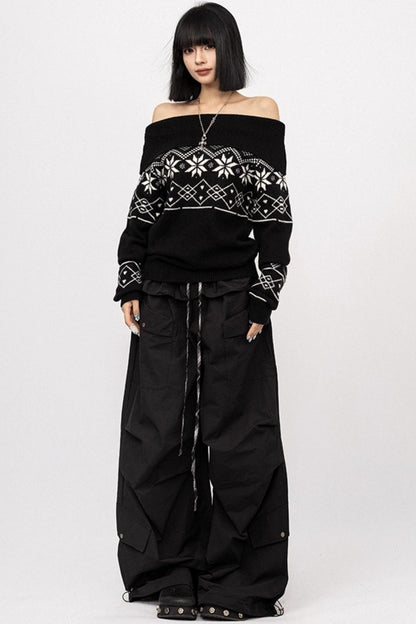 Lazy Spice Jacquard Sweater