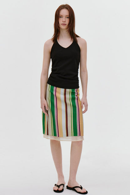 Pleated Side Support Camisole