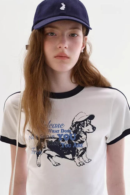T-Shirt Retrò Color Block