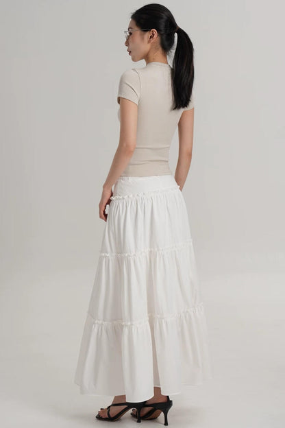 Elegant Wool Waist-Cinching Top