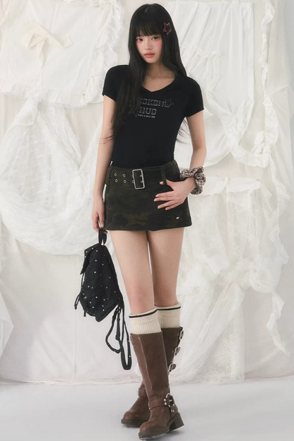 Slim Fit V-Neck T-Shirt