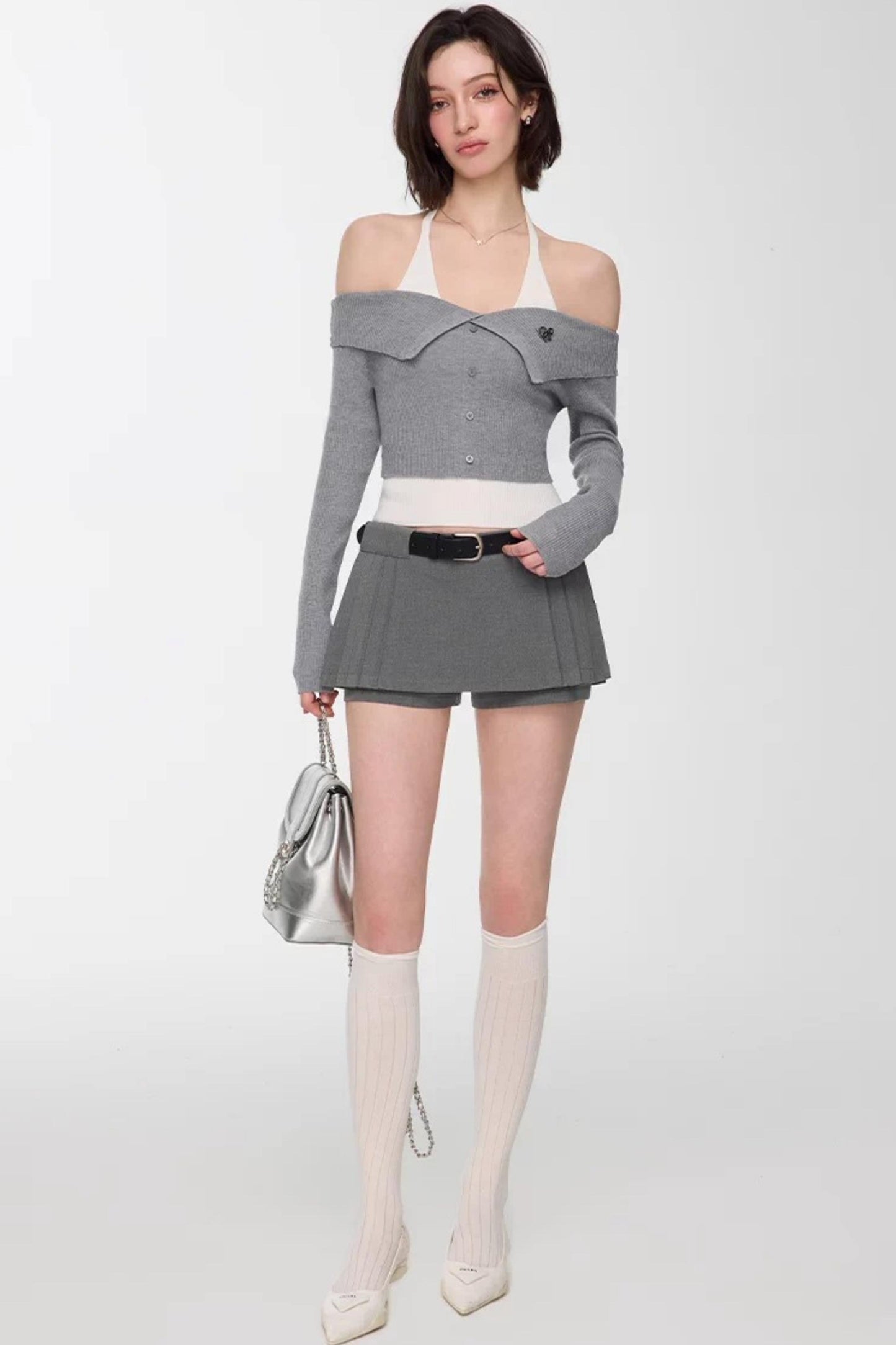 Sexy A-Line Blazer Skirt