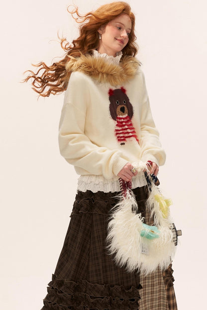 Cute Dog Hooded Sweater