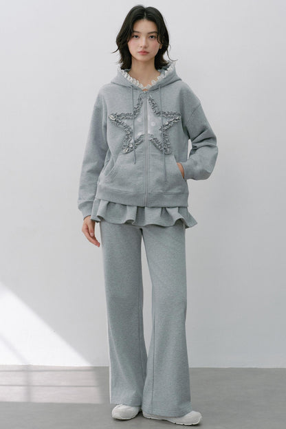 Star Lace Top & Pants Set-Up