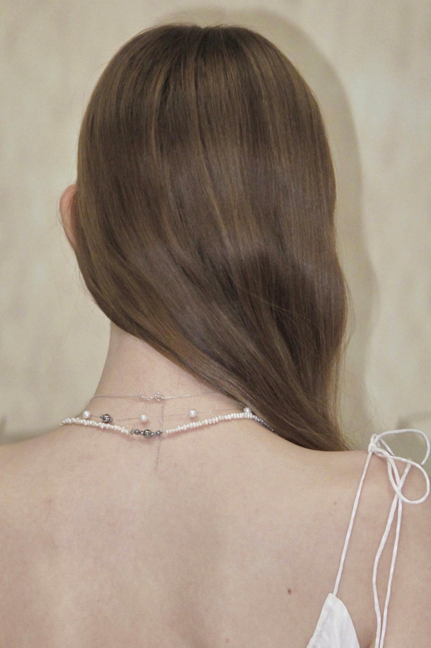 Mermaid Pearl Clavicle Necklace