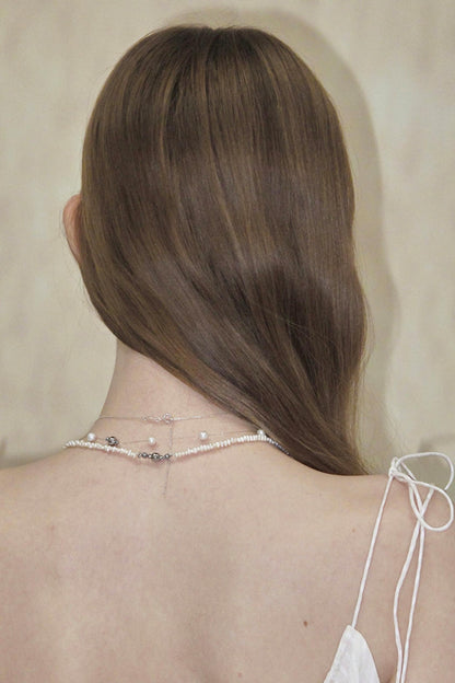 Mermaid Pearl Clavicle Necklace