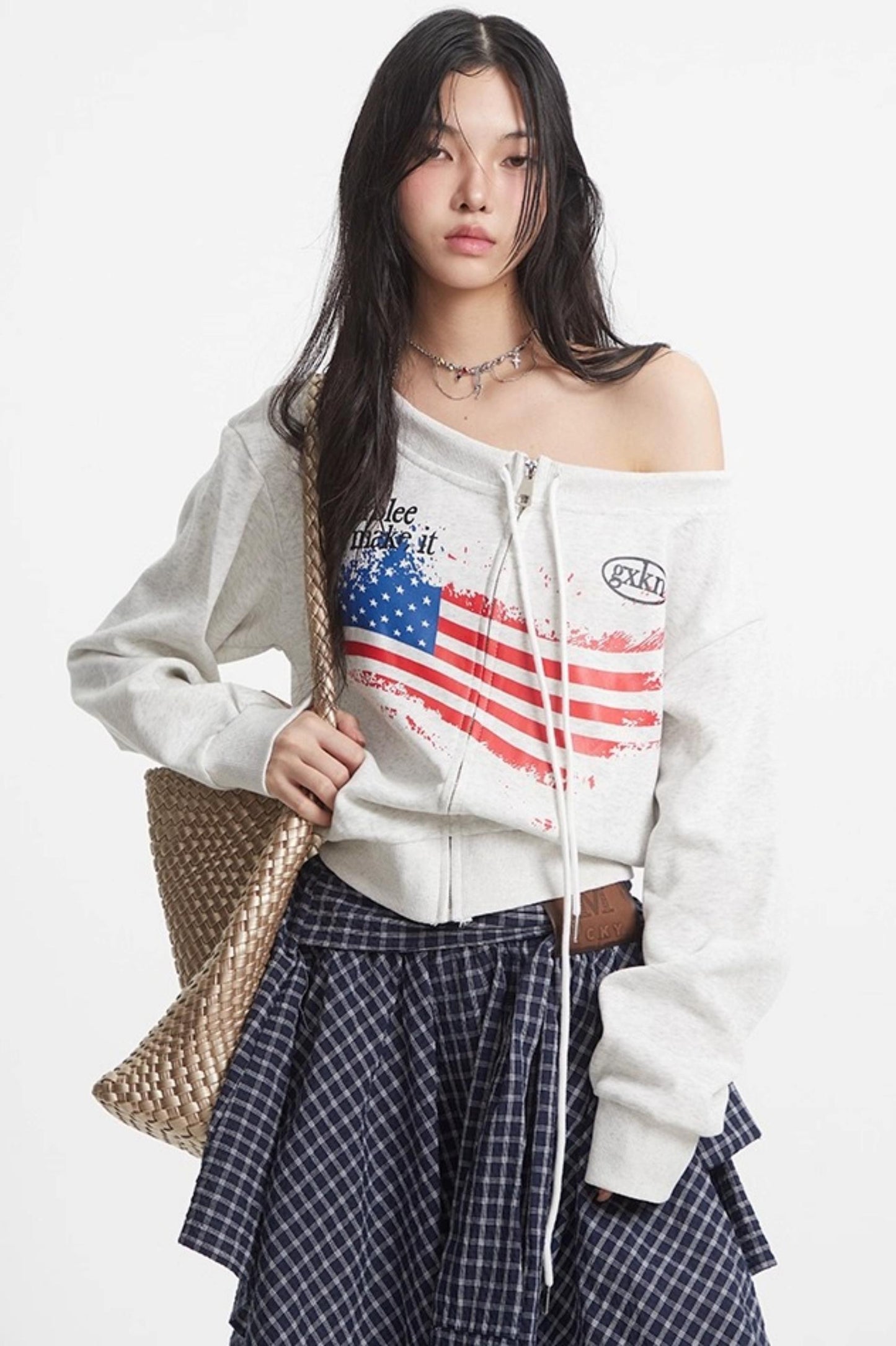 Vintage Zipper Sweatshirt