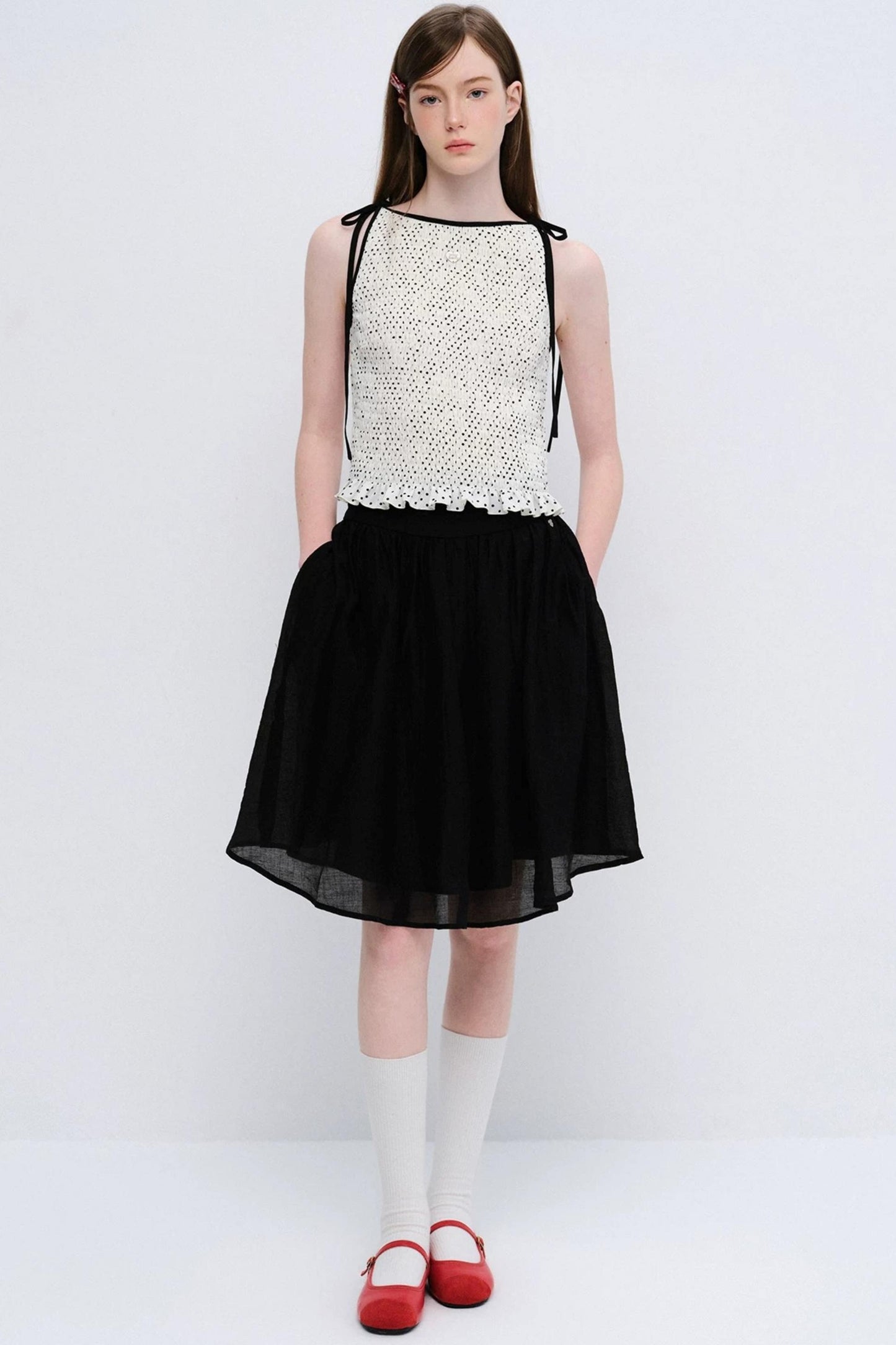 Floral Breeze A-Line Skirt