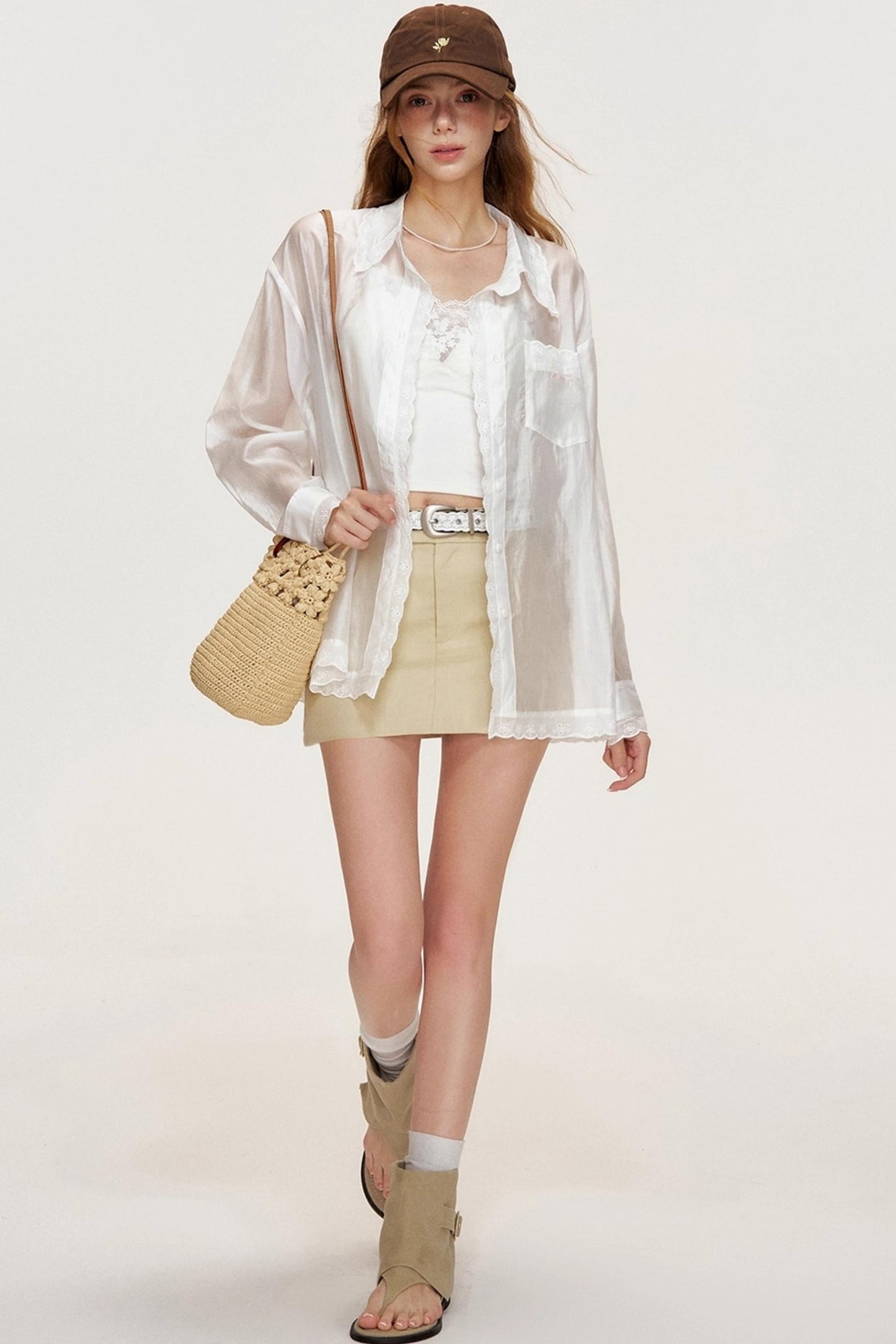 Kroche Cool Sheer Baggy Shirt