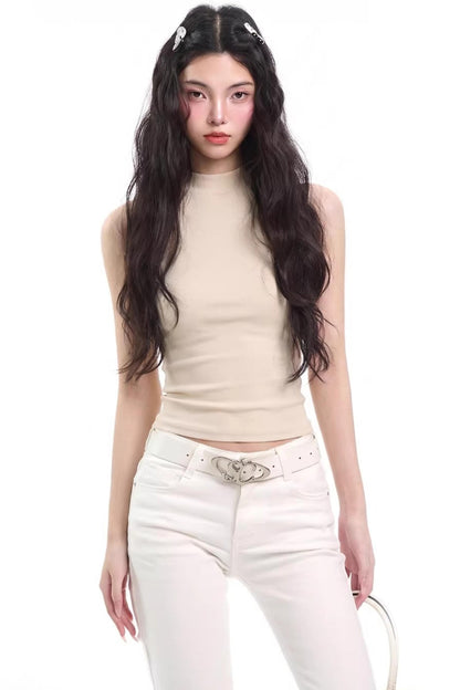 Solid Color Knitted Camisole