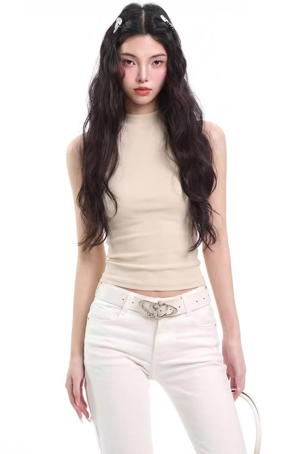 Solid Color Knitted Camisole