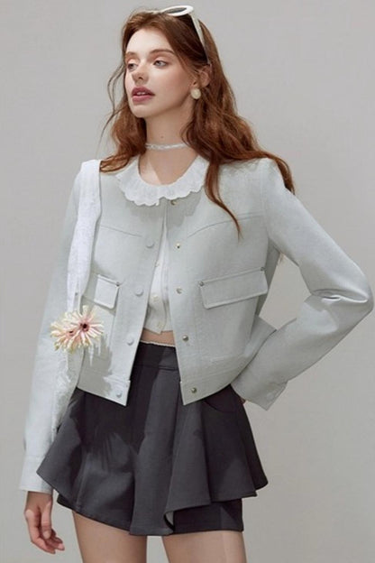 Autumn Fragrant Short Jacket