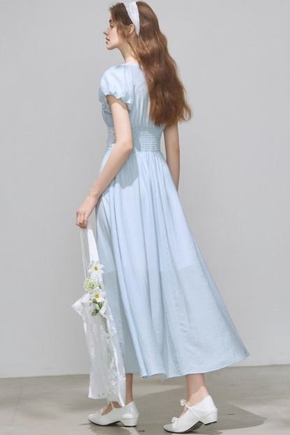 Patchwork A-Line Dress