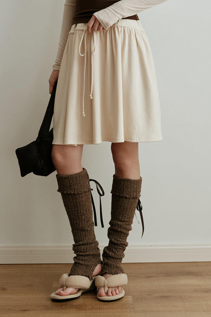 Chenille Ballet Sock Covers