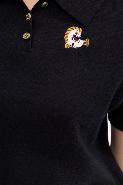 Braided Pony Knit T-Shirt Set-Up