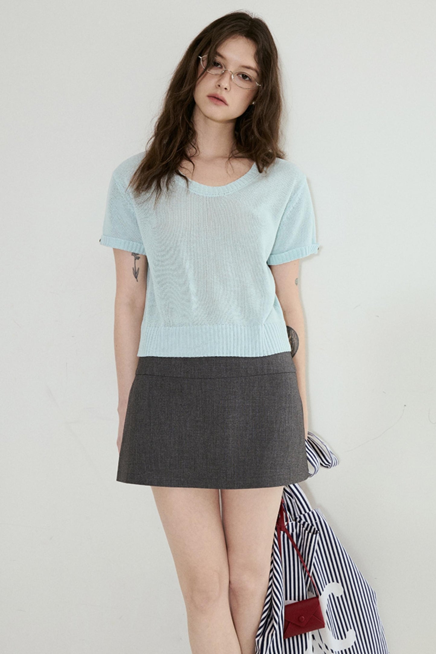 Summer Versatile Split Skirt