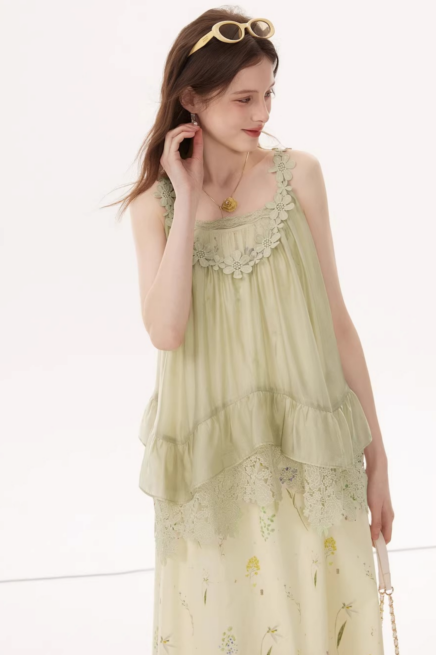 Spaghetti Strap Holiday Dress Set