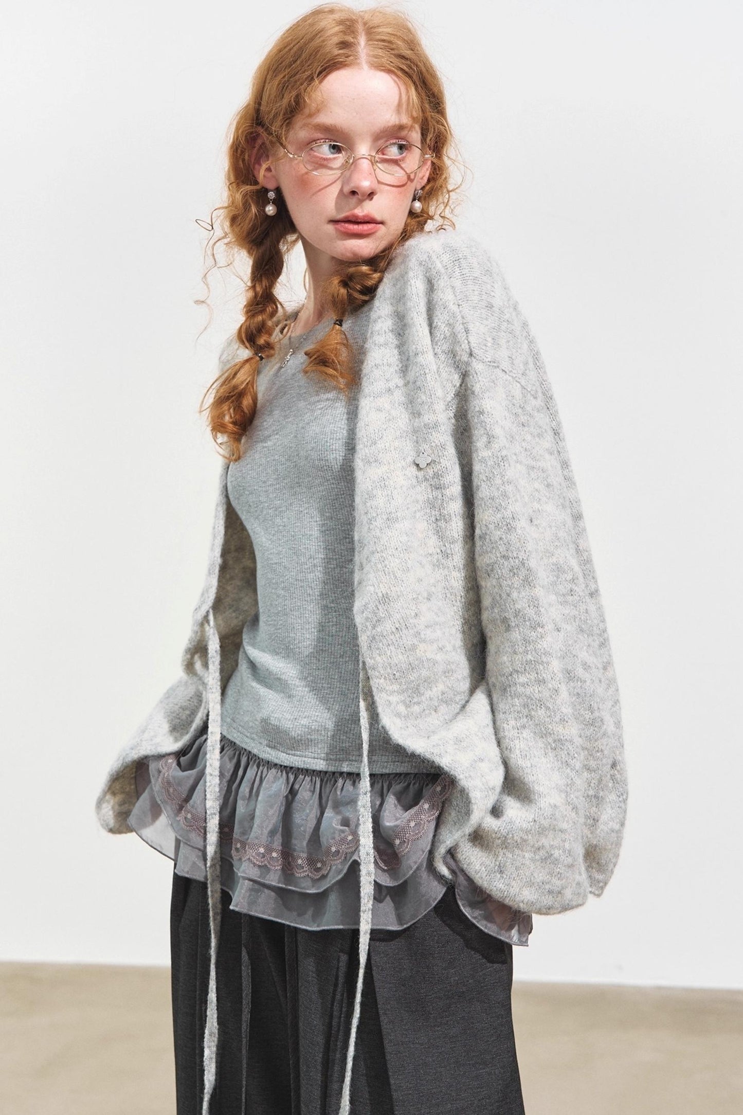 Frolicking V-Neck Cardigan