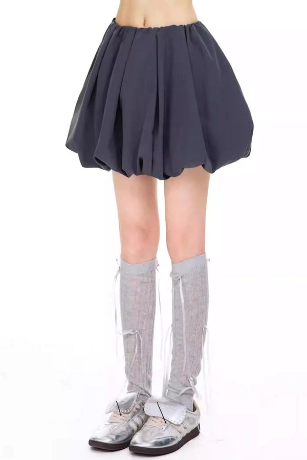 Sweet and Cool Floral Tulip Mini Skirt