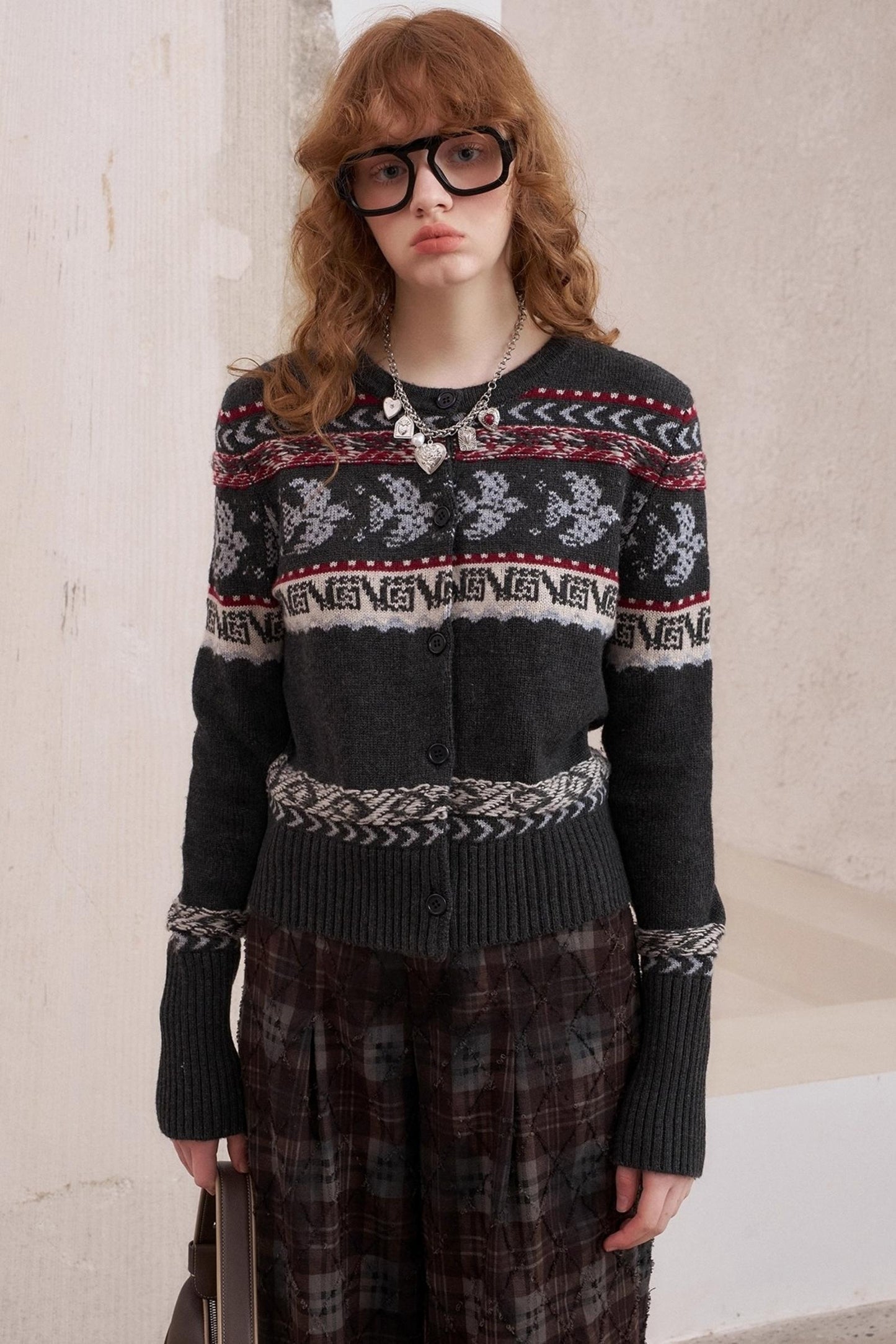 Sparrow Texture Knit Cardigan