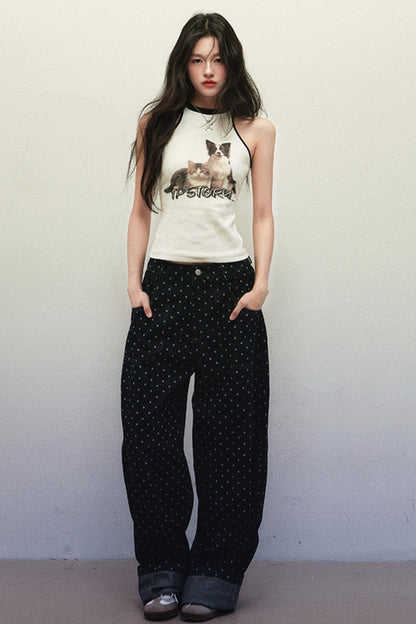 Stretch Knit Tank Top