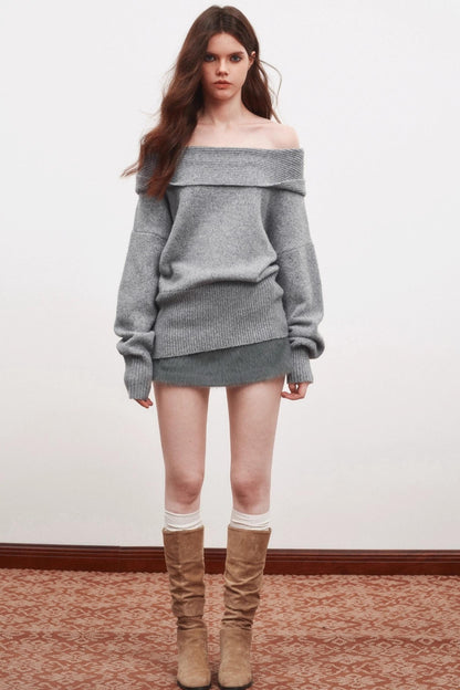 Retro Rabbit Tweed Skirt