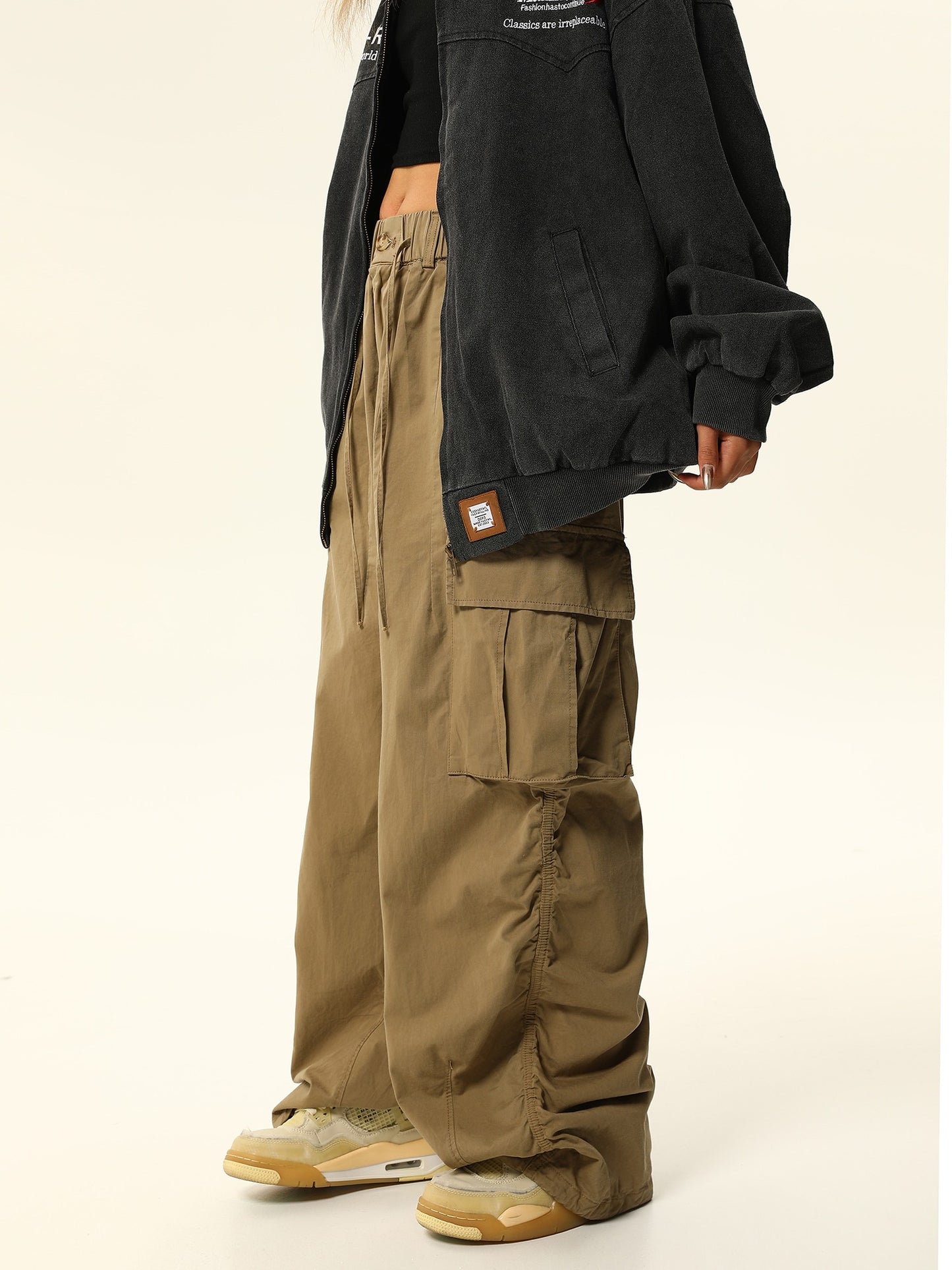 Maillard retro casual long pants