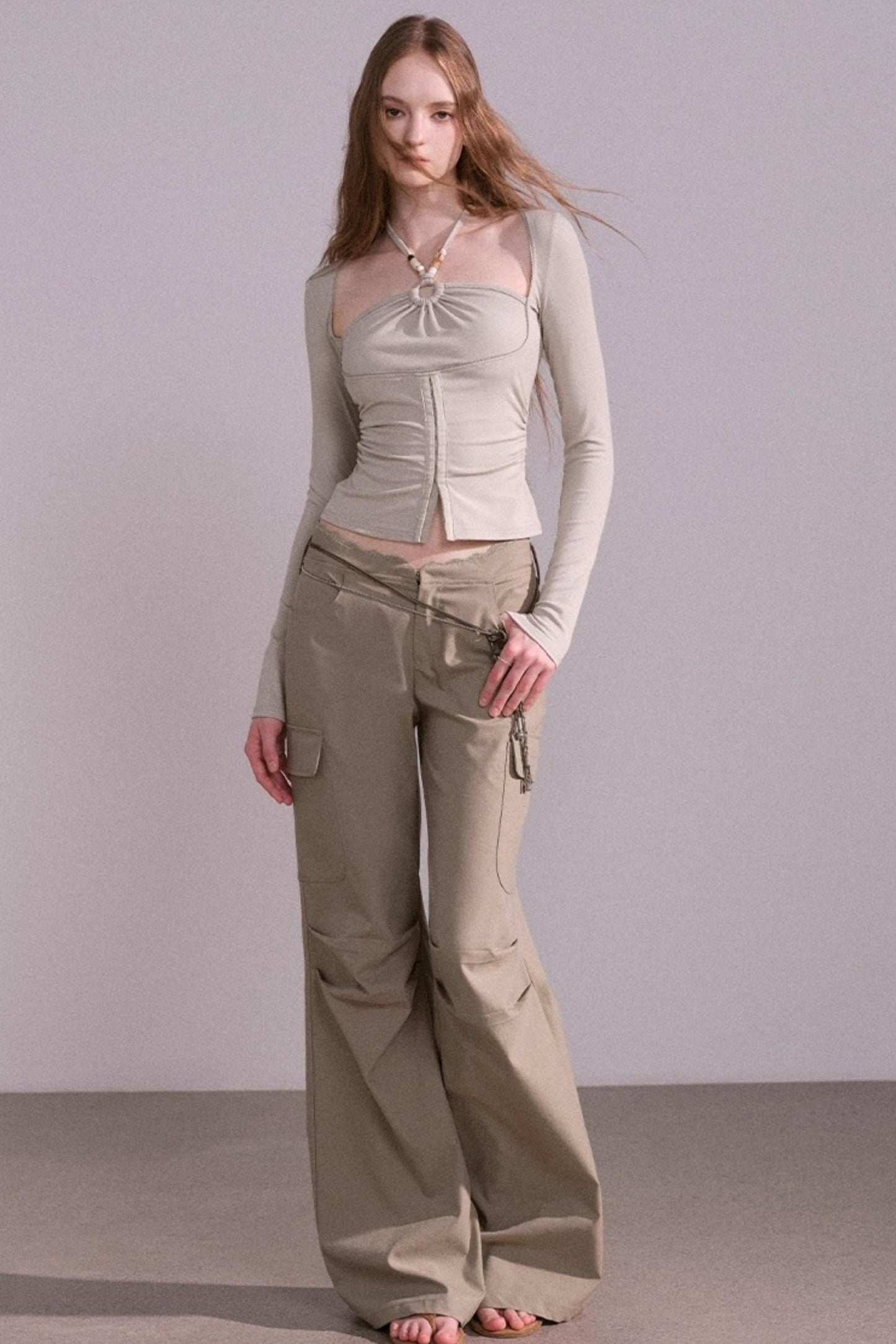 Autumn Wide Cargo Pants
