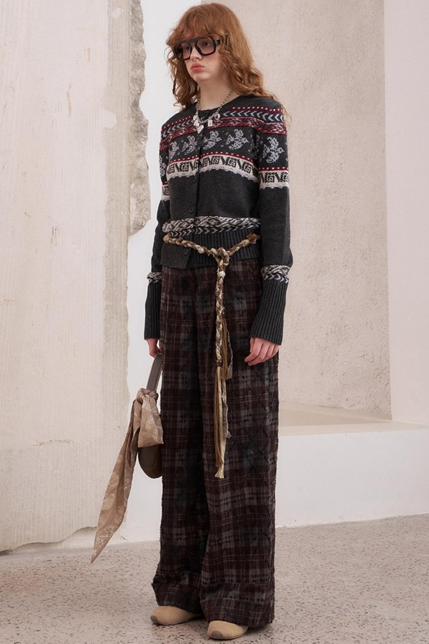 Flying Sparrow Button Knit Cardigan