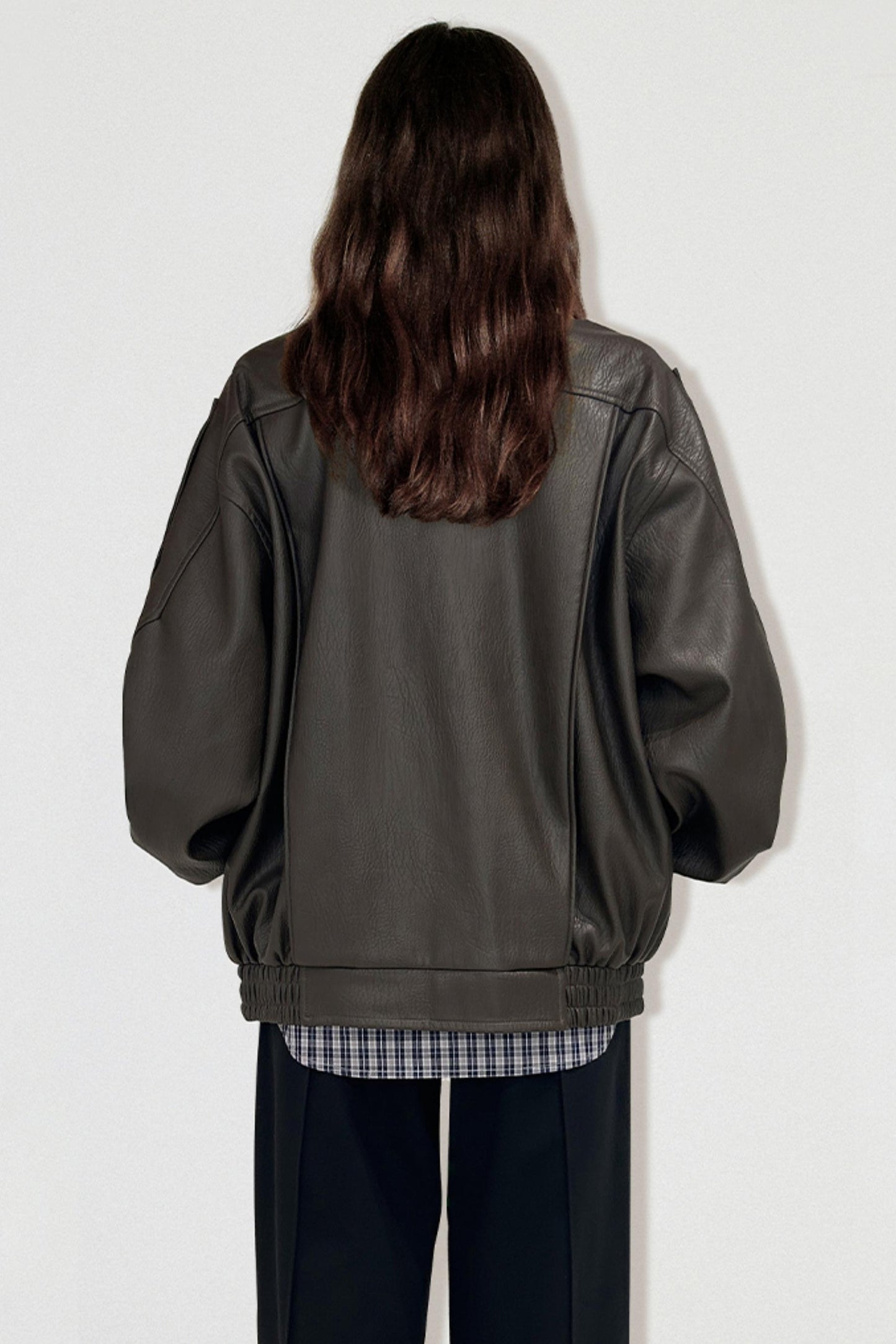 Lazy Leather Split Jacket