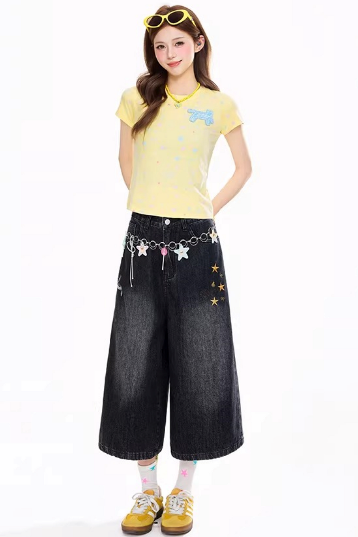 Top à imprimé étoiles Dopamine